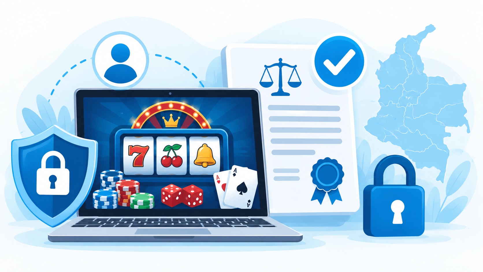 Casinos online legales en Colombia y regulación de Coljuegos